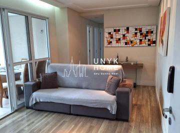 Apartamento · 96m² · 3 Quartos · 2 Vagas · Locação ou Venda 3 dorm e varanda gourmet em condomínio Clube na Barra Funda