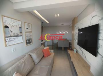 Apartamento · 59m² · 2 Quartos · 1 Vaga · Apartamento mobiliado, próximo ao mercado Sonda - Vila Milton - Guarulhos - SP