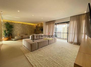 Sala de Estar · Apartamento com 4 dormitórios à venda, 249 m² por R$ 1.490.000,00 - Jardim - Santo André/SP
