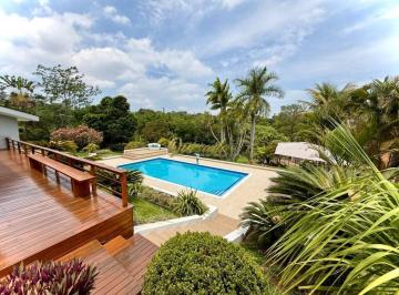 7b5f24ba6d599daef28eb570b5ee441a1fb03308 · Chácara térrea, à venda, 3 suítes, piscina, lago, Condomínio Lagos de Shanadu, Indaiatuba.