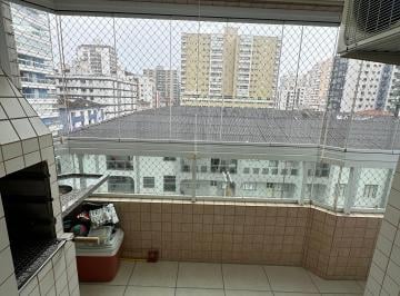 Apartamento de 2 quartos, Praia Grande · Apto 2 Quartos no Forte, sendo 1 suite, sacada com churrasqueira a 500m da praia