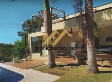 Casa · 390m² · 4 Quartos · 4 Vagas · Sobrado com 4 suítes à venda, 390 m² - Condomínio Amstalden - Indaiatuba/SP