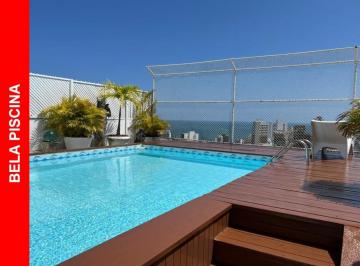 Apartamento · 154m² · 3 Quartos · Cobertura 5 quartos 4 suítes vista mar na Barra em Salvador Bahia