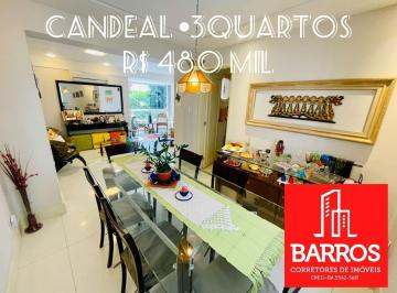 Apartamento · 157m² · 4 Quartos · 3 Vagas · CANDEAL 3/4 110m2 à Venda Salvador Ba