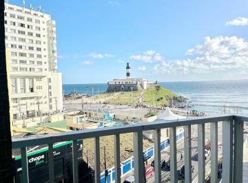 Apartamento · 157m² · 4 Quartos · 3 Vagas · FAROL DA BARRA 5/4 2 SUÍTES VISTA MAR EM SALVADOR BA