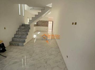 cf1733edf3fa0f42aa7f8ebff8a7f65e40ff8880 · Sobrado com 3 dormitórios à venda, 105 m² por R$ 720.000,00 - Jardim Santa Cecília - Guarulhos/SP