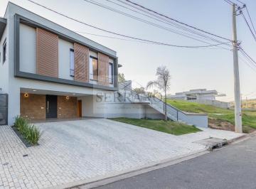 Foto 01 · Casa de alto padrão em condomínio à venda em Vinhedo-SP: 3 quartos, 3 suítes, 2 salas, 5 banheiros, 
