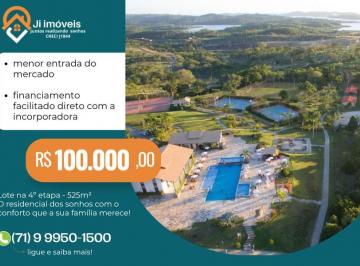 Terreno , Simões Filho · DISPONÍVEL!! Lote de 525m² na Fazenda Real Residence por apenas 110 Mil!