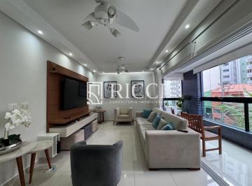 Foto 01 · Apartamento com 3 dormitórios, na quadra da praia de Santos - Ponta da Praia