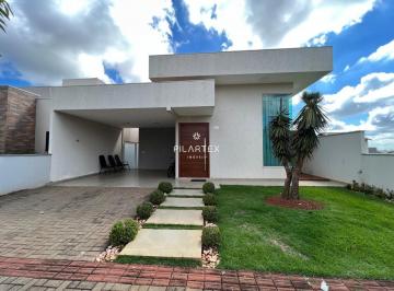Casa · 170m² · 3 Quartos · 4 Vagas · Casa térrea moderna no Condomínio Morada das Flores - Cambé