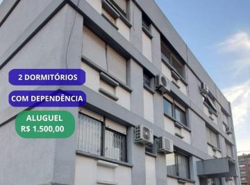 Apartamento · 100m² · 2 Quartos · 1 Vaga · Apartamento 2 dormitórios, com dependência na Av. Borges de Medeiros em Santa Ma