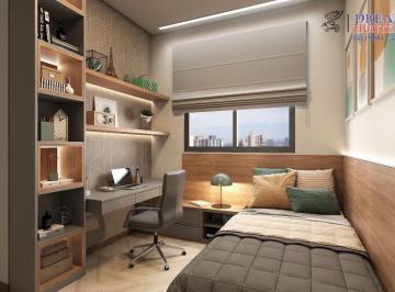 Apartamento · 75m² · 3 Quartos · 2 Vagas · Apartamento de 75.06m² no bairro Juvevê, com 3 quartos (1 suíte), 2 banheiros e 2 vagas de garagem