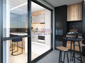 Apartamento · 110m² · 3 Quartos · 2 Vagas · Garden de 109.86m² no bairro Juvevê, com 3 quartos (1 suíte), 2 banheiros e 2 vagas de garagem