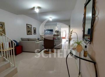Casa · 146m² · 2 Quartos · 1 Vaga · Sobrado Campo Grande 146m², 2 quartos, 2 salas, cozinha planejada, copa, edícula, 1 vaga.