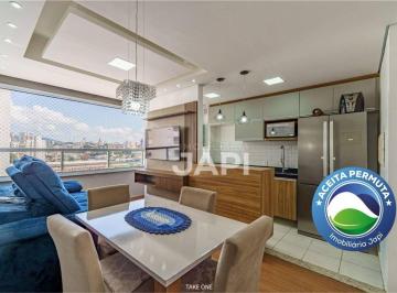 305a30f652dc3180e20a1879098b93901649bb35 · Apartamento com 2 dormitórios à venda, 46 m² por R$ 378.000,00 - Ponte Sao Joao - Jundiaí/SP