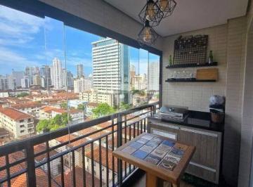 804d90a83360516016e3683841377025d0e992c7 · Apartamento com 3 dormitórios à venda, 80 m² por R$ 950.000,00 - Gonzaga - Santos/SP