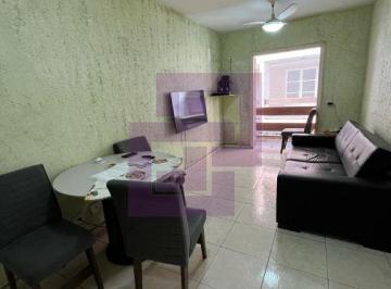 Apartamento · 50m² · 1 Quarto · Praia da enseada 50 metros da praia , apartamento com 1 dormitorio , 2 banheiros, sala com varanda