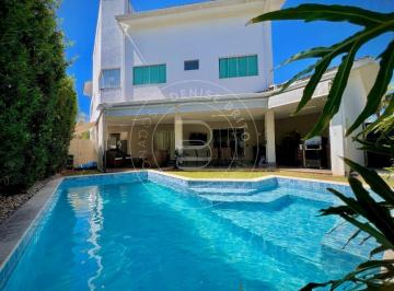 Casa · 334m² · 4 Quartos · 4 Vagas · Luxuoso Sobrado no Jardins Atenas, em Goiânia.