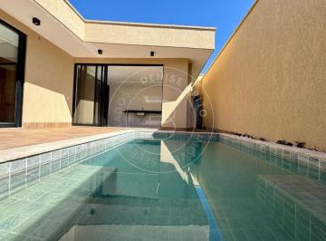 Casa · 140m² · 3 Quartos · 2 Vagas · Casa térrea à venda no Jardins Barcelona | 3 suítes | Piscina | Energia solar | R$ 990 mil