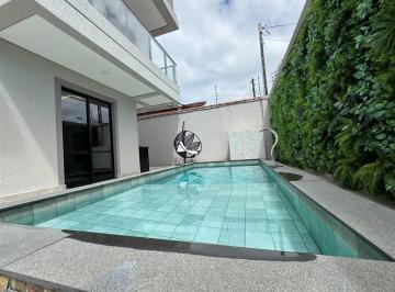 Casa · 140m² · 3 Quartos · 2 Vagas · Sobrado de 3 Dorm sendo  3 suítes,  C/ PISCINA, 141  m² de área útil. Bairro:  GUILHERMINA.