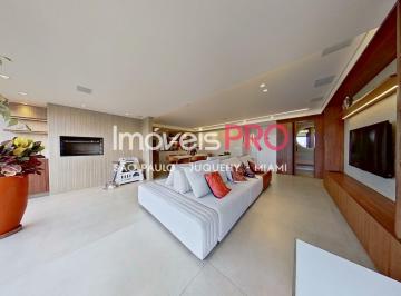 Apartamento · 146m² · 3 Quartos · 2 Vagas · Mobiliado, andar alto e vista exclusiva, 3 suítes, 2 vagas mais depósito.