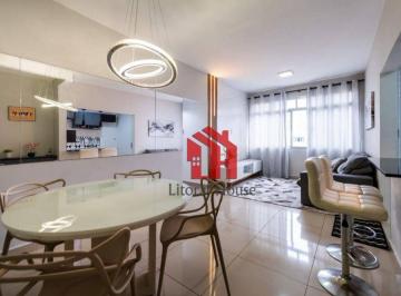 5994ed098d469c1e3ef26905294371a6fa424ab5 · Apartamento com 2 dormitórios para alugar, 86 m² por R$ 6.017,78/mês - Boqueirão - Santos/SP