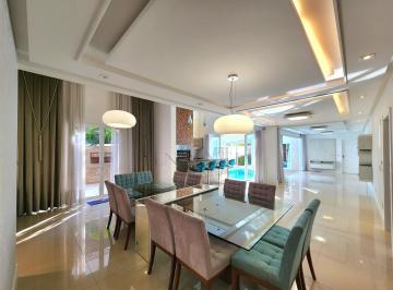 Casa · 346m² · 4 Quartos · 5 Vagas · CASA TÉRREA DE ALTO PADRÃO EM CONDOMÍNIO FECHADO | 346 m2 PRIVATIVOS | SANTA FELICIDADE