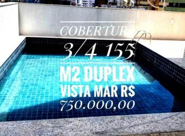 Apartamento · 155m² · 3 Quartos · 2 Vagas · COBERTURA 3/4 2 SUÍTES 155 M2 VISTA MAR À VENDA NA GRAÇA SALVADOR BA