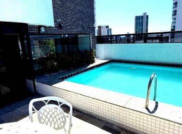 Apartamento · 210m² · 4 Quartos · 4 Vagas · Luxuosa Cobertura 4/4 na Pituba - Aquárius: 2 suítes, piscina, 4 vagas de garagem e 210m² de pura so
