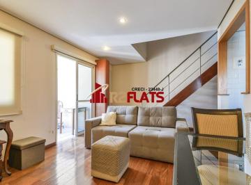 Apartamento · 64m² · 2 Quartos · 1 Vaga · Flat com ótimo preço no bairro Moema. Confira!