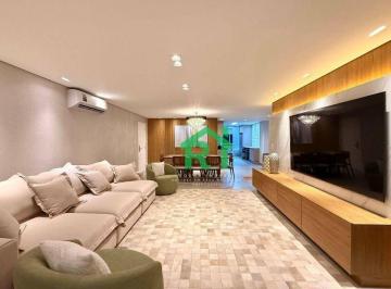 17277763817112d775ee616ea68f62dfdf687951 · Apartamento frente mar com 3 quartos (3 suítes), 2 vagas e lazer à venda em Pitangueiras, Guarujá
