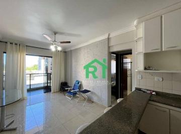 Sala · Apartamento com 2 Quartos (1 Suíte), 1 Vaga, Lazer, Tombo, Guarujá/SP