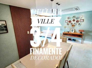 Apartamento · 95m² · 3 Quartos · 2 Vagas · APARTAMENTO 3/4 PITUBA VILLE À VENDA R$ 850.000,00 SALVADOR BA
