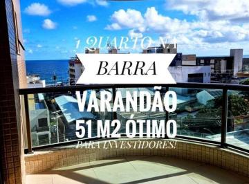 Apartamento · 51m² · 1 Quarto · 1 Vaga · 1 QUARTO 51 M2 VARANDÃO VISTA MAR R$ 790.000,00 SALVADOR BA