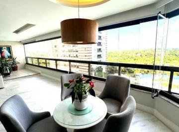 Apartamento · 225m² · 4 Quartos · 3 Vagas · VENDA DE APARTAMENTO DE LUXO EM PATAMARES - 4 SUÍTES, VISTA MAR, 225M² - CONDOMÍNIO GREENVILLE LUMNO