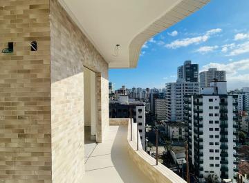 Apartamento · 155m² · 3 Quartos · 2 Vagas · Cobertura em Vila Guilhermina, Praia Grande/SP de 155m² 3 quartos à venda por R$ 1.714.020,00