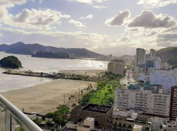 Comercial · 57m² · 1 Quarto · 1 Vaga · Studio em Gonzaga, Santos/SP de 57m² 1 quartos à venda por R$ 945.000,00