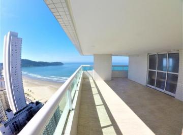 Apartamento · 292m² · 4 Quartos · 3 Vagas · Apartamento em Vila Guilhermina, Praia Grande/SP de 292m² 4 quartos à venda por R$ 2.200.000,00