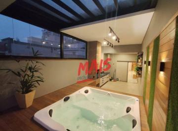 Apartamento · 161m² · 3 Quartos · 3 Vagas · Cobertura em Pompéia, Santos/SP de 161m² 3 quartos à venda por R$ 1.850.000,00