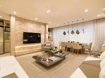 Decorado - sala · Em construção / Roma Guedala / 77m2 / 1 suite / Lazer completo