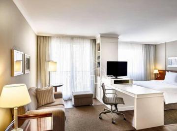 Quarto integrado a sala · Apartamento com 1 quarto à venda, 42 m²- Vila Nova Conceição - São Paulo/SP