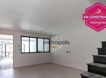 Sala · Sobrado à venda, 137 m² por R$ 690.000,00 - Parque Novo Oratório - Santo André/SP