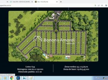 Terreno · 200m² · Terreno estratégico à venda com 200 m² no Condomínio Miraj, Paulínia