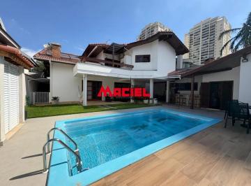Casa · 300m² · 4 Quartos · 4 Vagas · Belo sobrado no condomínio Aquarius II (Jd Aquarius) - 4 suítes / escritório / piscina / 4 vagas