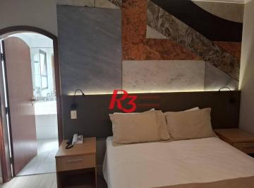 07421affbec4519300101180fbd7bef14aea8406 · Flat com 2 dormitórios à venda, 44 m² por R$ 460.000,00 - Gonzaga - Santos/SP
