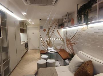 Apartamento · 25m² · 1 Quarto · Ar.que República - Conectado ao Movimento da Cidade: Apartamento Studio com Terraço Próximo ao Metrô