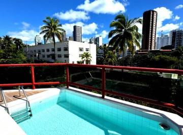 Apartamento · 499m² · 4 Quartos · 4 Vagas · Cobertura de Luxo à Venda em Ondina, Salvador-BA: 4 Suítes, Piscina Privativa e Vista Mar!