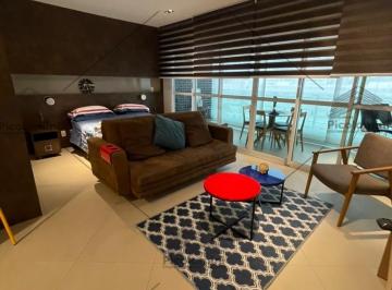 Foto 01 · Apartamento para locação em frente ao shopping Anália franco, 55 m², 01 quarto,sala integrada a vara