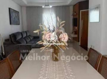 Casa · 180m² · 3 Quartos · 2 Vagas · Casa com 03 dormitórios (01 suíte) à venda no bairro Residencial Terras do Barão, Campinas - SP