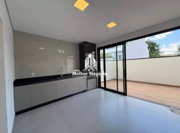 Casa · 200m² · 3 Quartos · 4 Vagas · Casa com 03 dormitórios (03 suíte) à venda no Residencial Royal Garden em Paulínia - SP